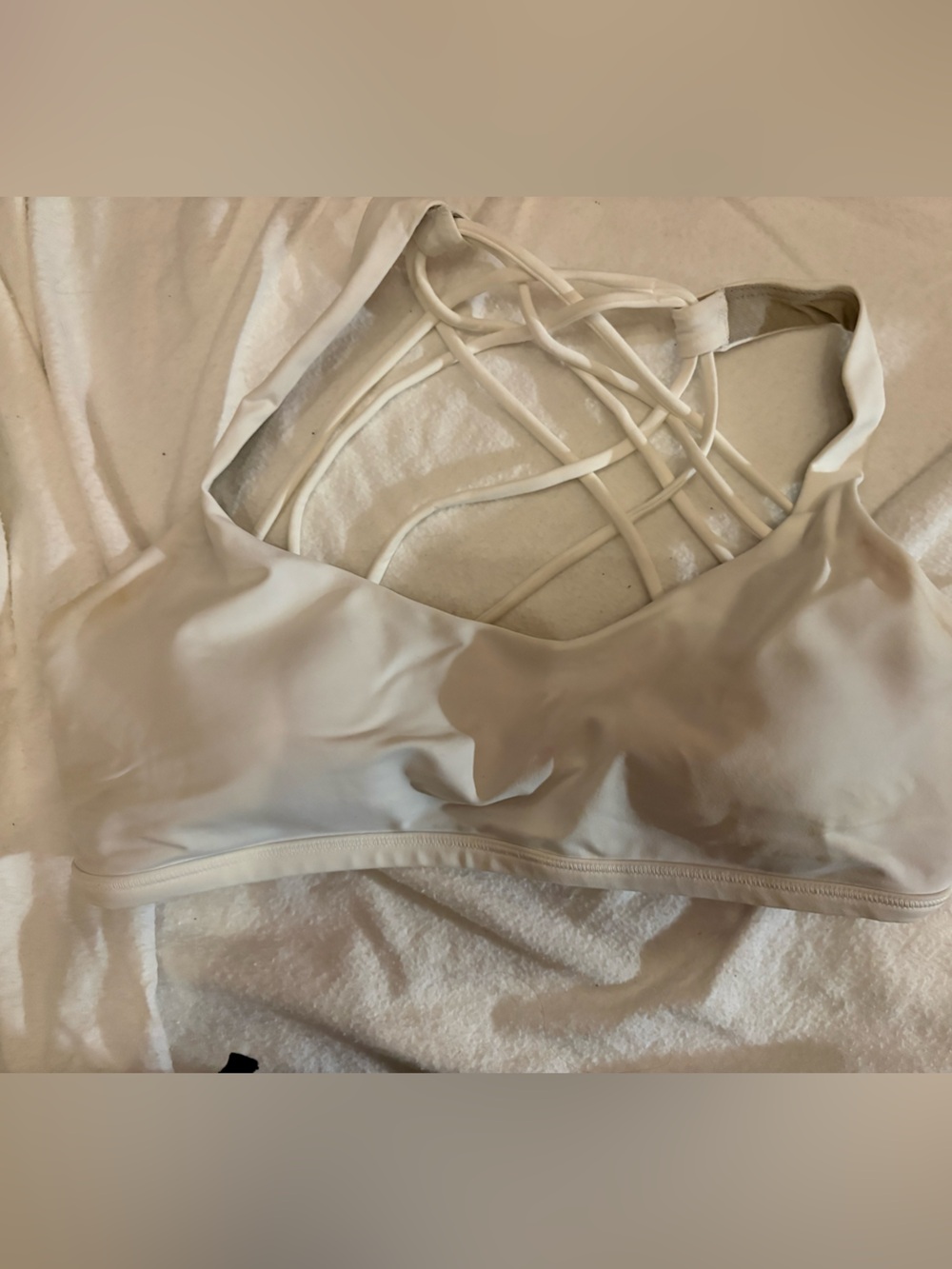 Lululemon strappy sport bra